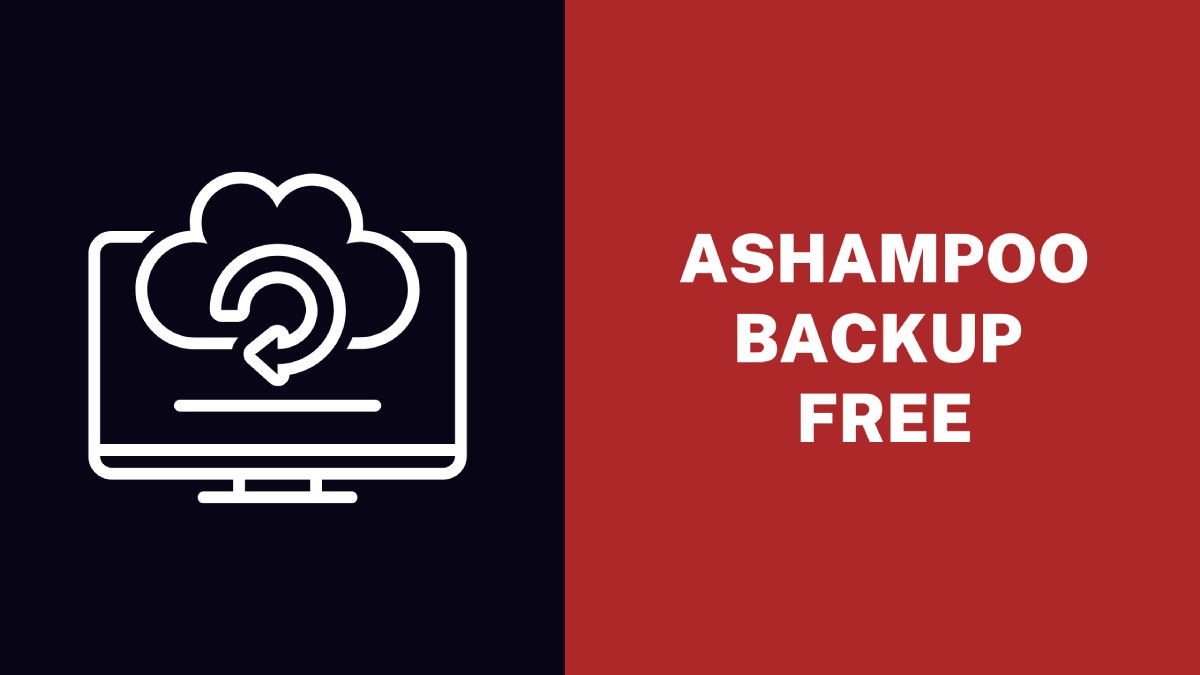 Ashampoo Backup – Free Backup Management Software