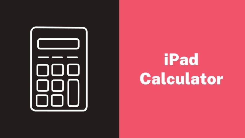iPad Calculator