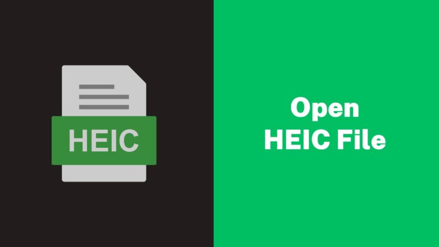 Open HEIC File