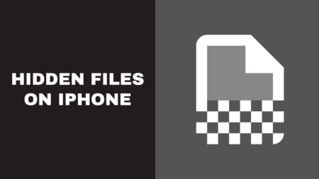 Hidden Files on iPhone