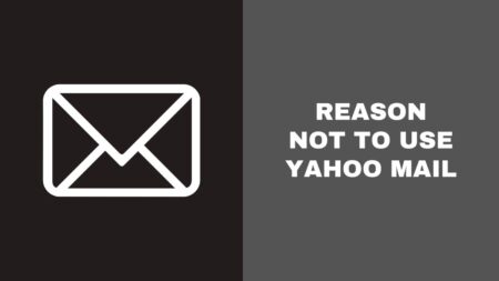 Reason Not to Use Yahoo Mail