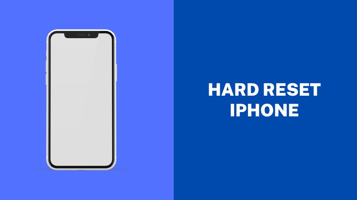 Hard Reset iPhone