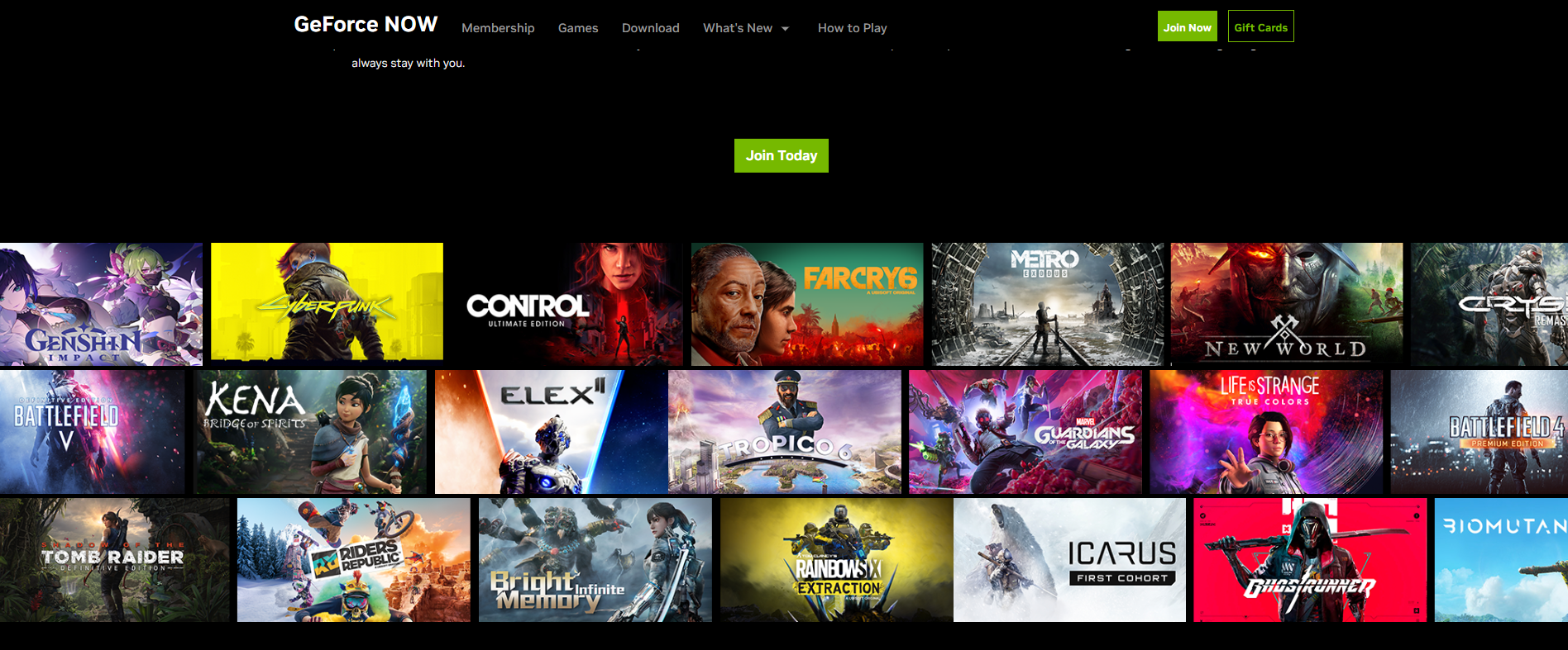 Nvidia Geforce Now Cloud Gaming Platform