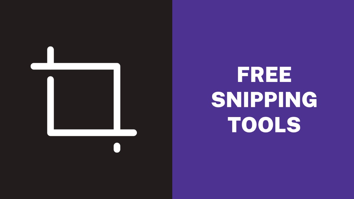 Free Snipping Tools