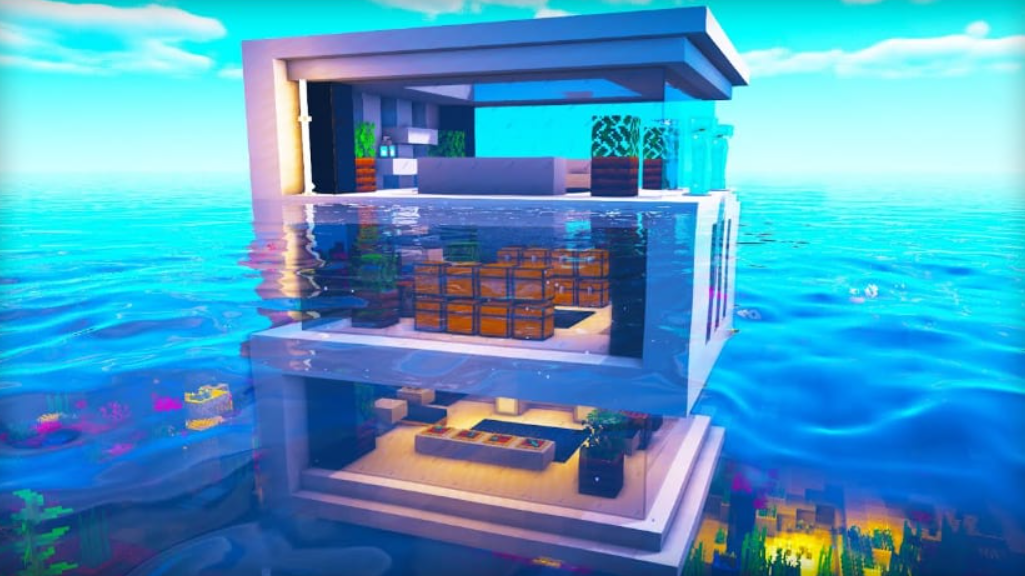 Underwater Modern House