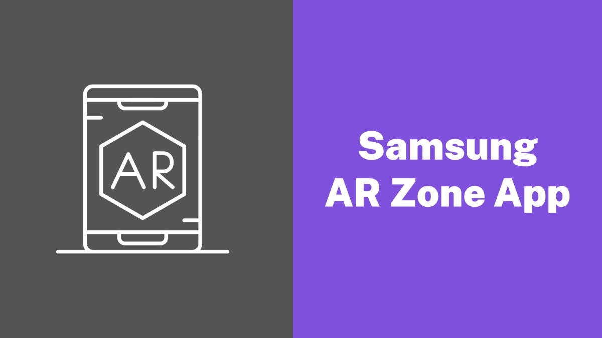 Samsung AR Zone App