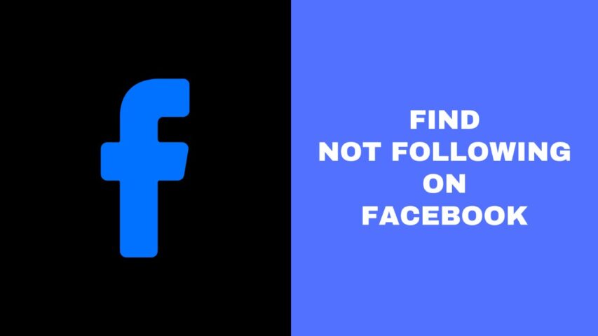 Not Following You on Facebook