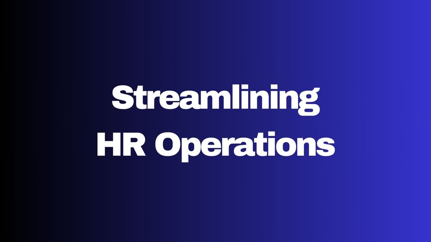 Streamline HR Operations